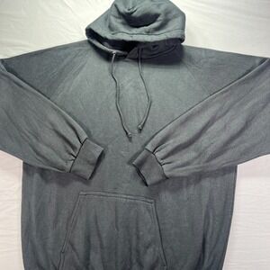 Vintage MacGregor Hoodie Mens XL Black Pullover Sweatshirt Fleece Vintage 80s